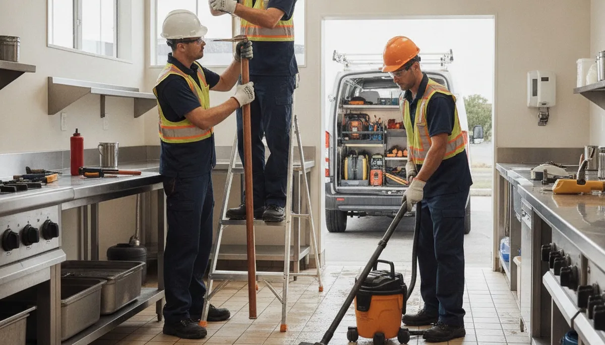 Emergency plumber serving Tampa, FL homes with fast burst pipe and flooding repairs