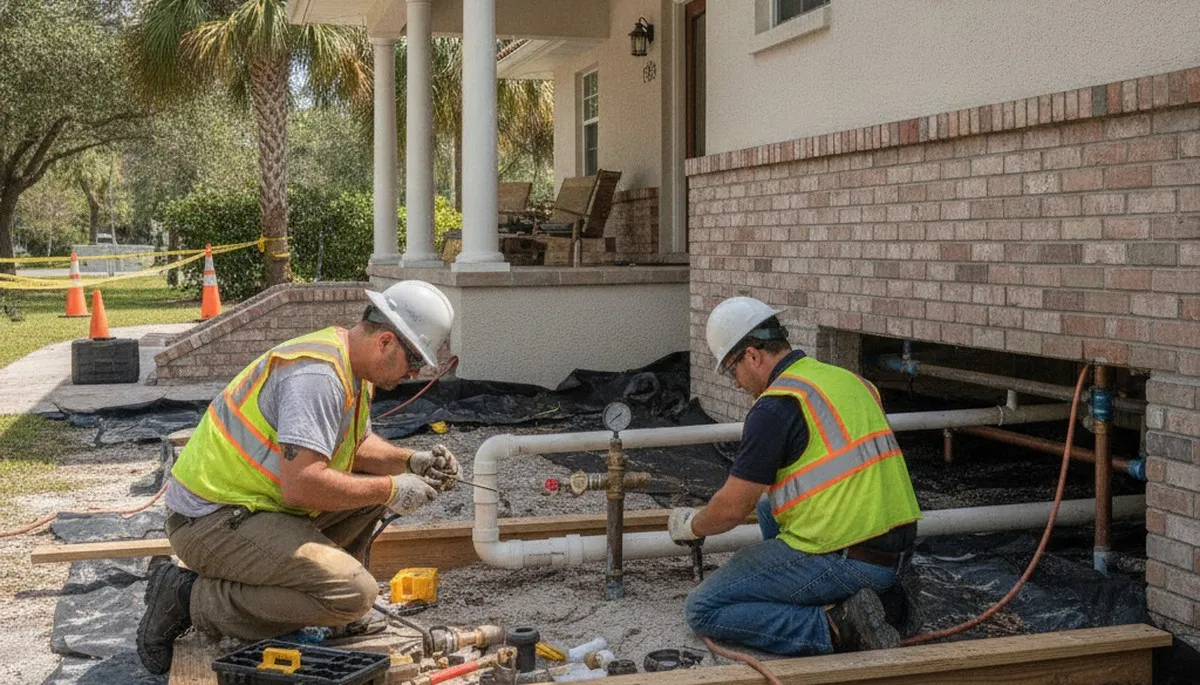 Tampa, FL plumbing repair team serving homes and businesses with fast, professional service