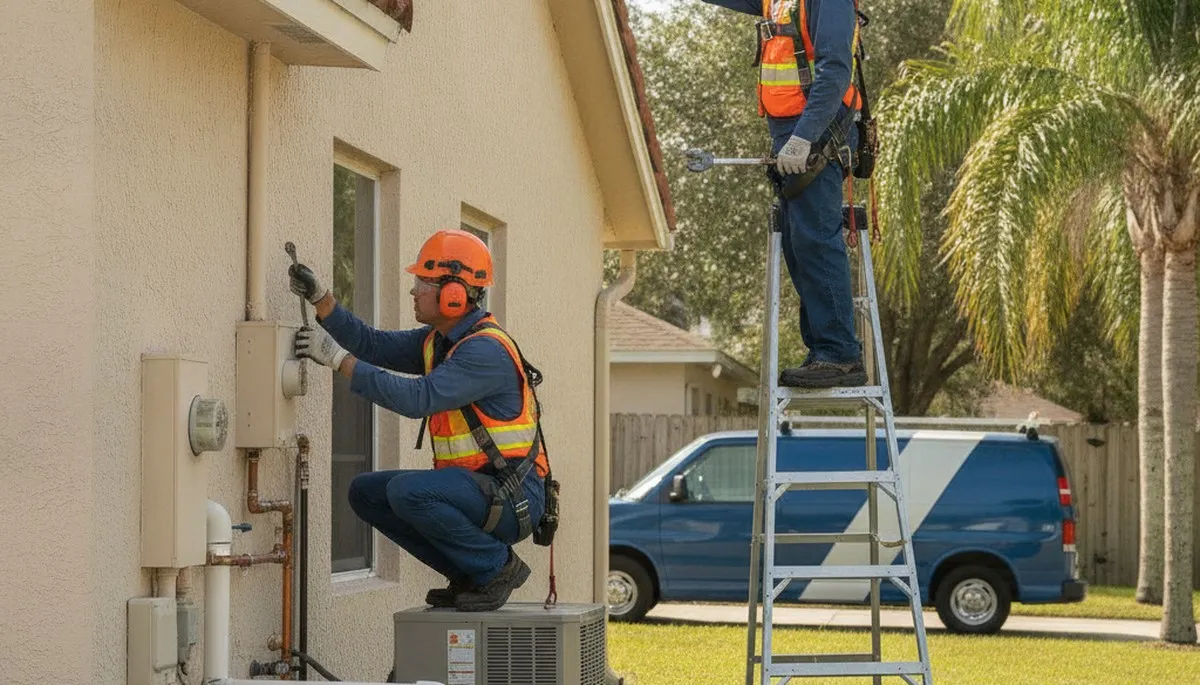 Tampa, FL plumbing repair service truck for local residential and commercial plumbing repairs